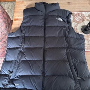 The North Face Charcoal Puffer Vest